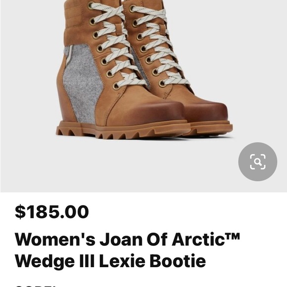 Joan of arctic III Wedge Lexie Bootie sz8